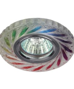 Встраиваемый светильник ЭРА LED с подсветкой DK LD13 SL RGB/WH Б0028090
