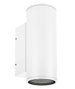 Уличный настенный светодиодный светильник Arlight LGD-Forma-Wall-Twin-R90-2x12W Warm3000 037252