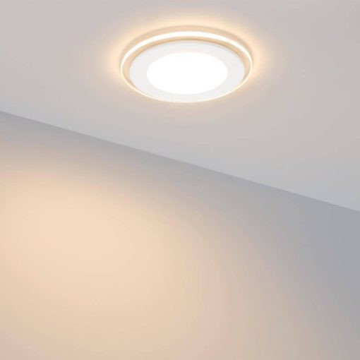 Встраиваемый светодиодный светильник Arlight LT-R200WH 16W Day White 120deg 016575