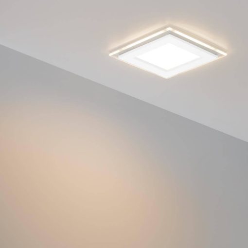 Встраиваемый светодиодный светильник Arlight LT-S160x160WH 12W Warm White 120deg 015562