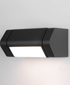 Уличный настенный светодиодный светильник Elektrostandard Dors 35163/D черный a062882