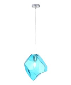 Подвесной светильник Crystal Lux NUESTRO SP1 CHROME/BLUE
