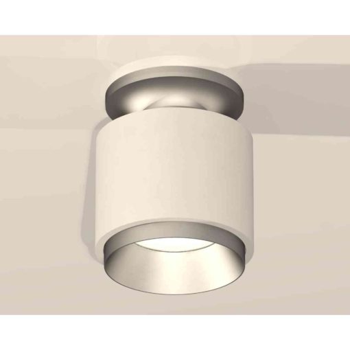 Комплект накладного светильника Ambrella light Techno Spot XS7510100 SWH/MCH белый песок/хром матовый (N7928, C7510, N7033)