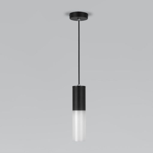 Уличный подвесной светильник Elektrostandard Glas 5602 TECHNO черный a062780