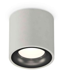 Комплект накладного светильника Ambrella light Techno Spot XS7533021 SGR/PBK серый песок/черный полированный (C7533, N7011)