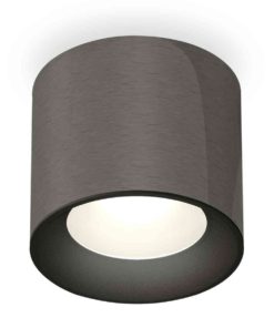 Комплект накладного светильника Ambrella light Techno Spot XS7403003 DCH/SBK черный хром/черный песок (C7403, N7021)