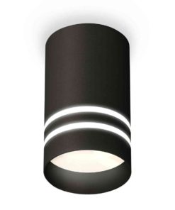 Комплект накладного светильника Ambrella light Techno Spot XS7422022 SBK/FR черный песок/белый матовый (C7422, N7142)