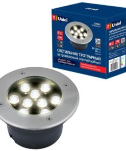 Ландшафтный светодиодный светильник Uniel ULU-B12A-9W/2700K IP67 Grey UL-00006826