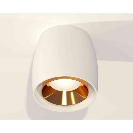 Комплект накладного светильника Ambrella light Techno Spot XS1141004 SWH/PYG белый песок/золото желтое полированное (C1141, N7034)