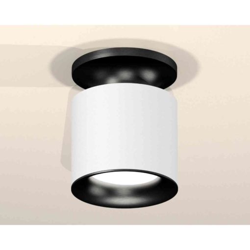 Комплект накладного светильника Ambrella light Techno Spot XS7401082 SWH/PBK белый песок/черный полированный (N7926, C7401, N7011)