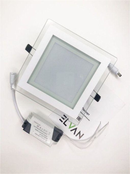 Встраиваемый светодиодный светильник Elvan VLS-705SQ-12W-NH-Wh