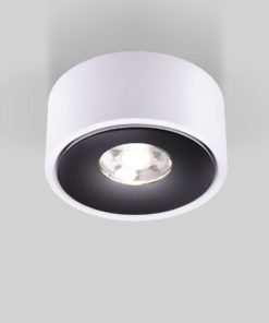 Накладной светодиодный светильник Elektrostandard Glide 25100/Led белый/черный a059332